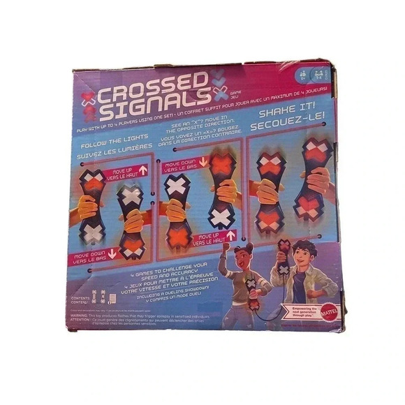 MATTEL CROSSED SIGNALS ELECTRONIC GAME - Picture 2 of 2